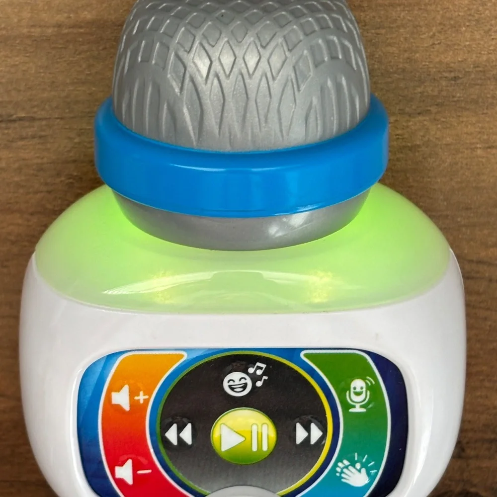 VTech SING IT OUT KARAOKE MICROPHONE Party Lights Flash To Music Bluetooth Toy